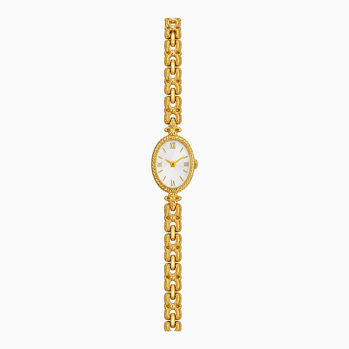 Blandine Watch - זהב - לבן