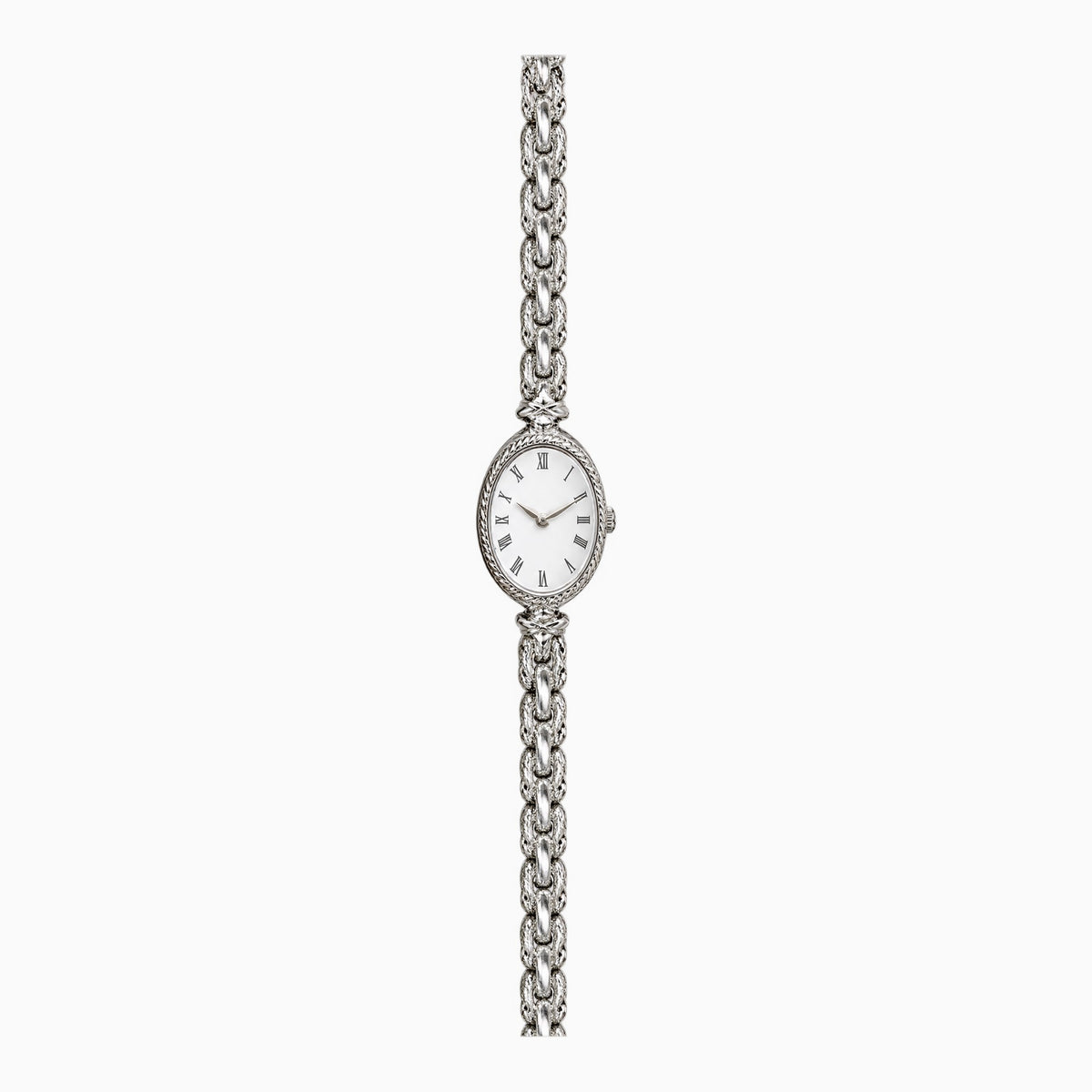 Blandine Watch - כסף - לבן