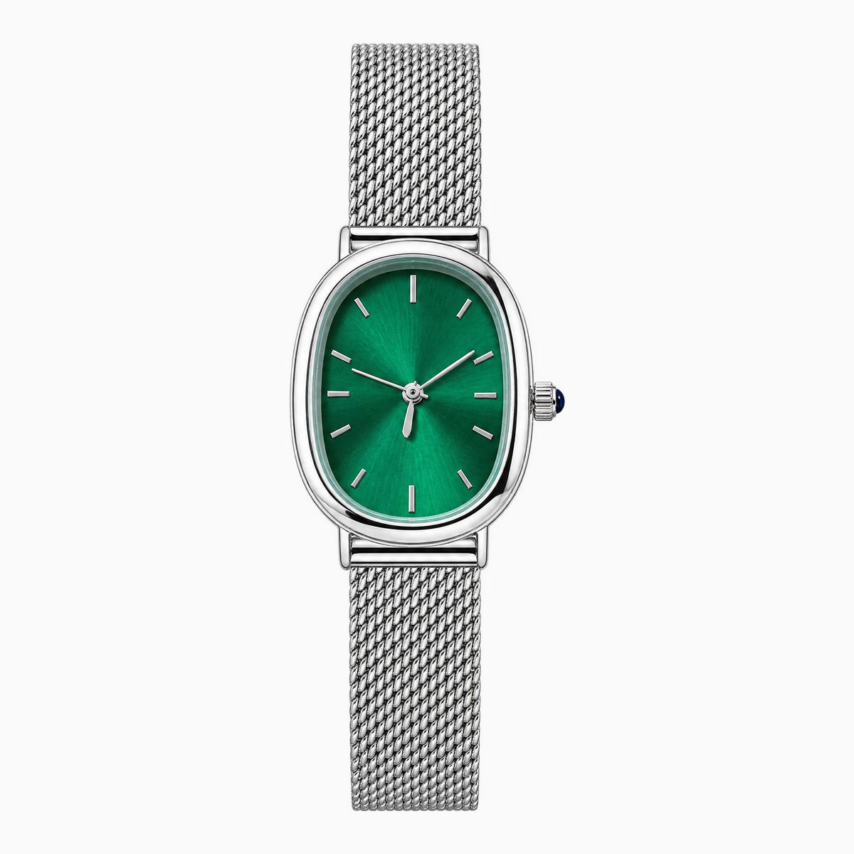 Charlotte Watch - כסף - ירוק