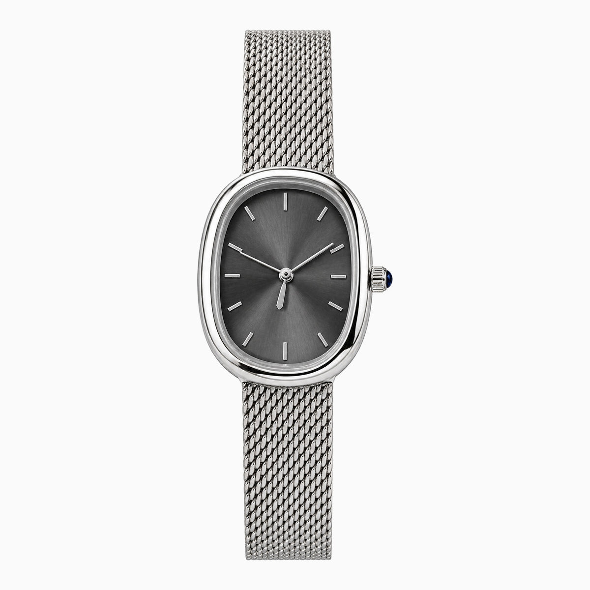 Charlotte Watch - כסף - שחור