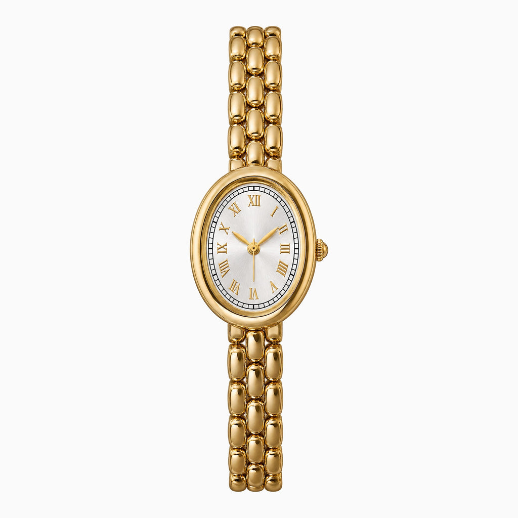 Clémentine Watch - זהב - לבן