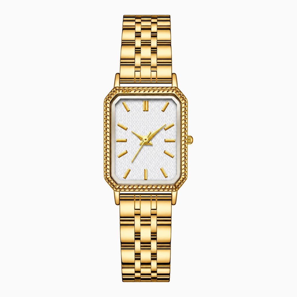 Dorothée Watch - זהב - לבן