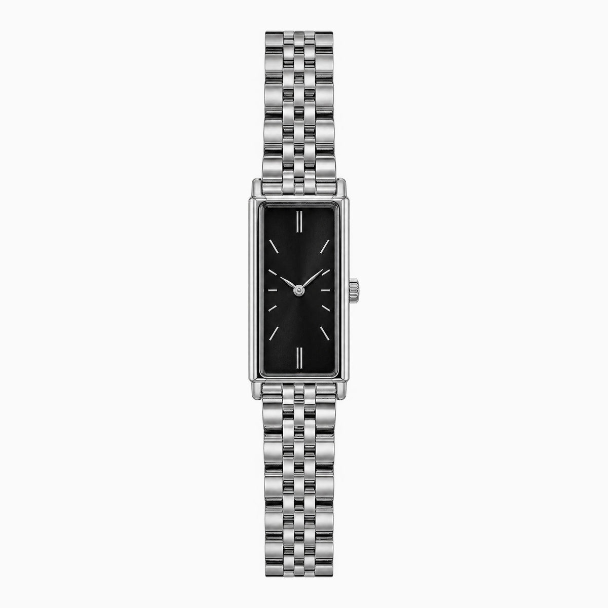 Elsa Watch - כסף - שחור