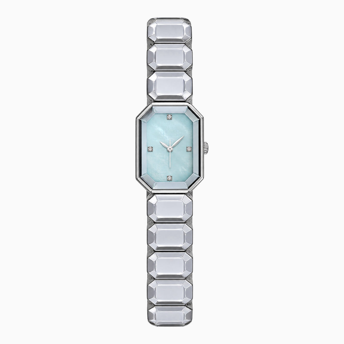 Hermine Watch - כסף - תכלת