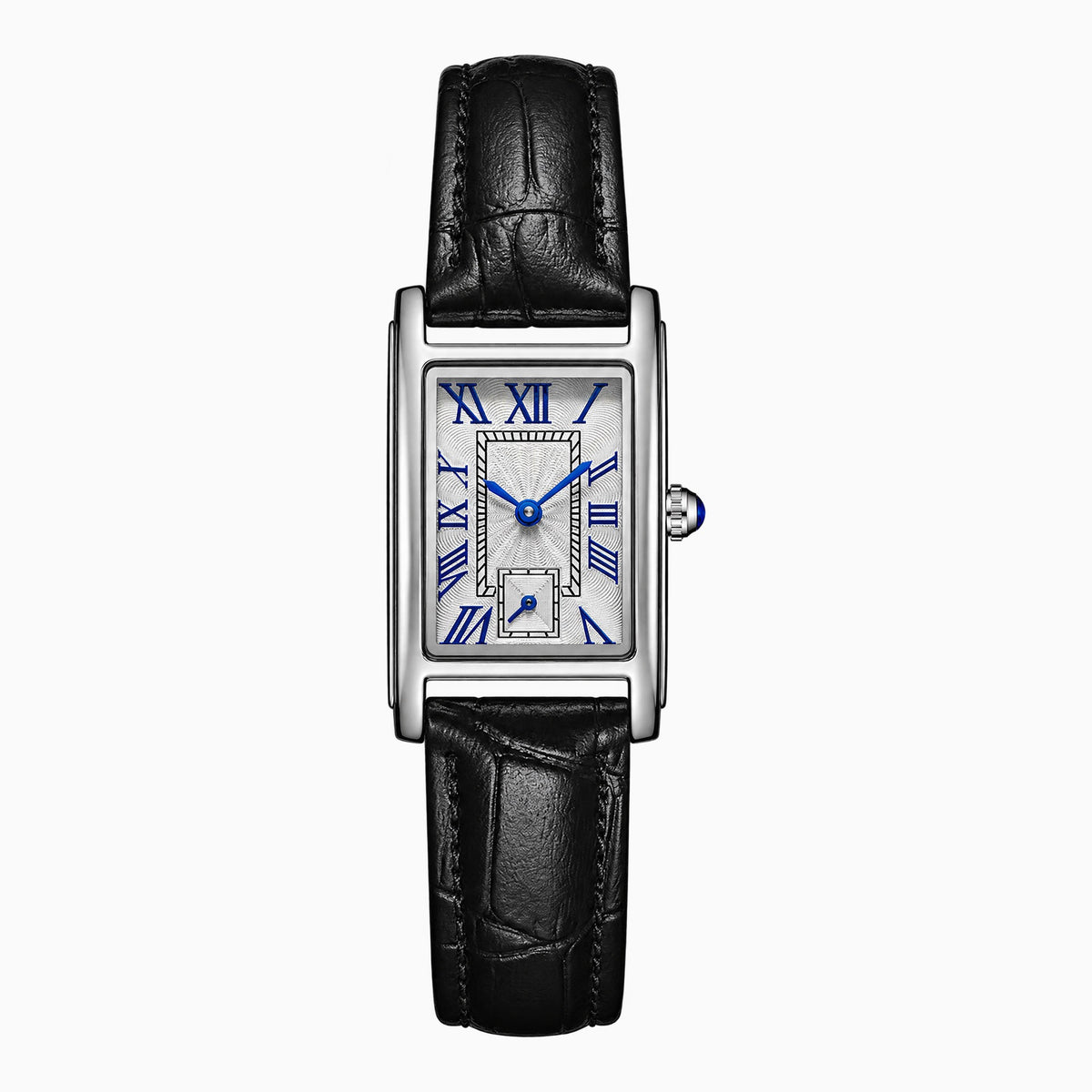 Philippine Watch - כסף - רצועה שחורה