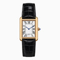 Sidonie Watch - רוש גולד - רצועה שחורה