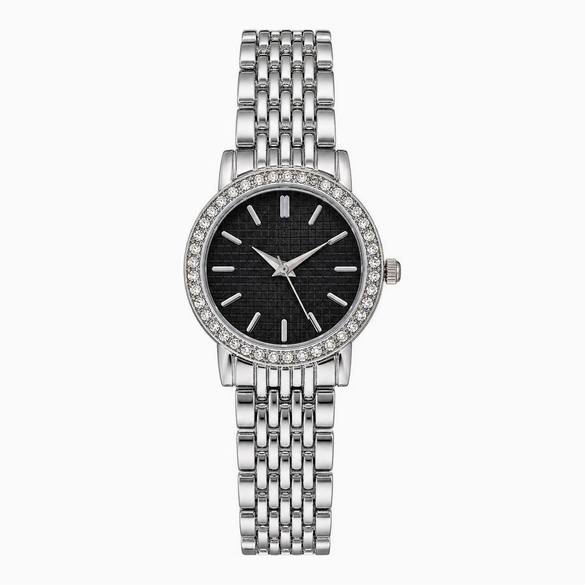 Violaine Watch - כסף - שחור