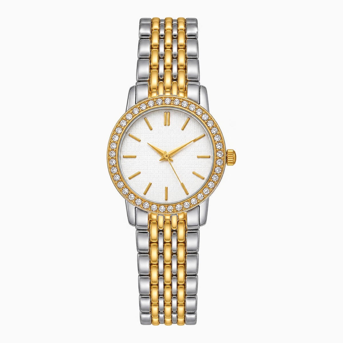 Violaine Watch - זהב וכסף - לבן