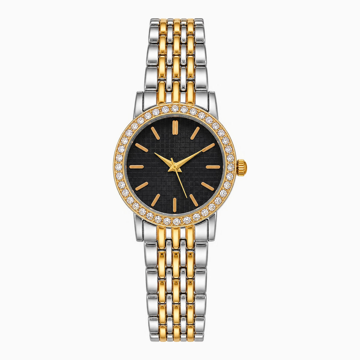 Violaine Watch - זהב וכסף - שחור